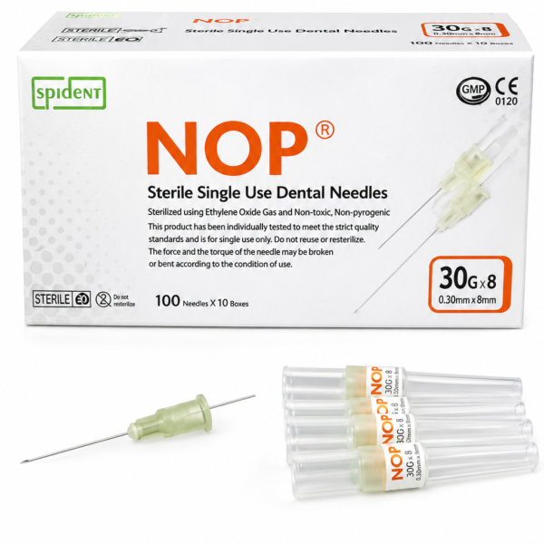 NOP Dental needles -Spident ( 100 pcs) Short