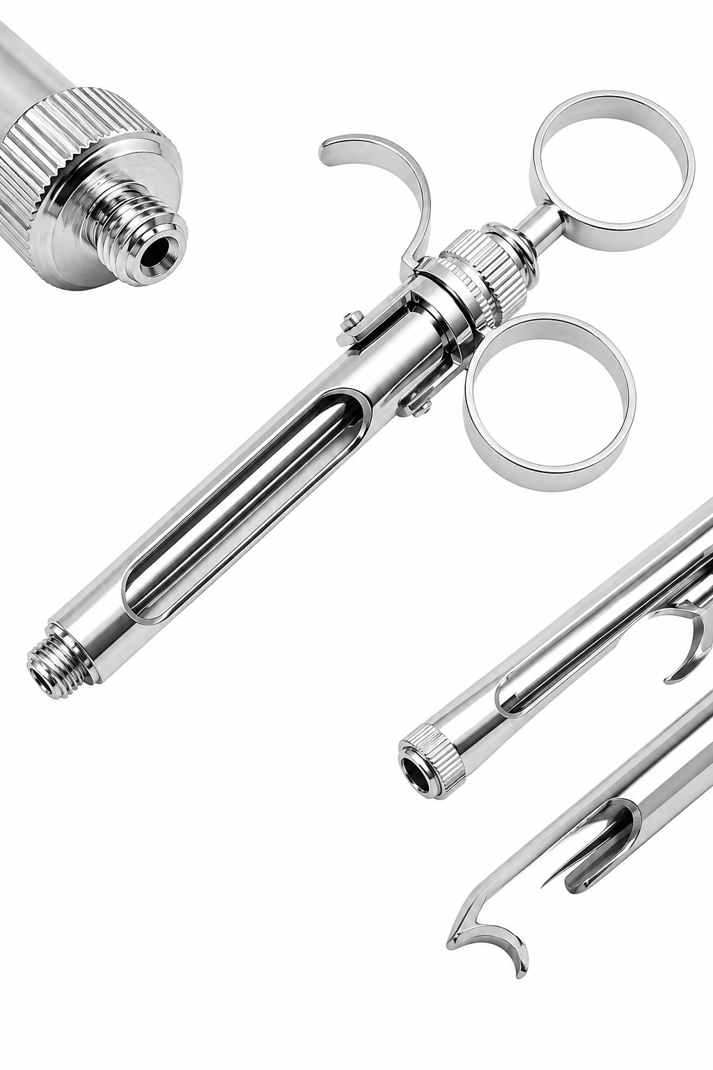 ChatGPT Image 30 يونيو 2026، 08_42_01 م Metal Aspirating Syringe - Image 1