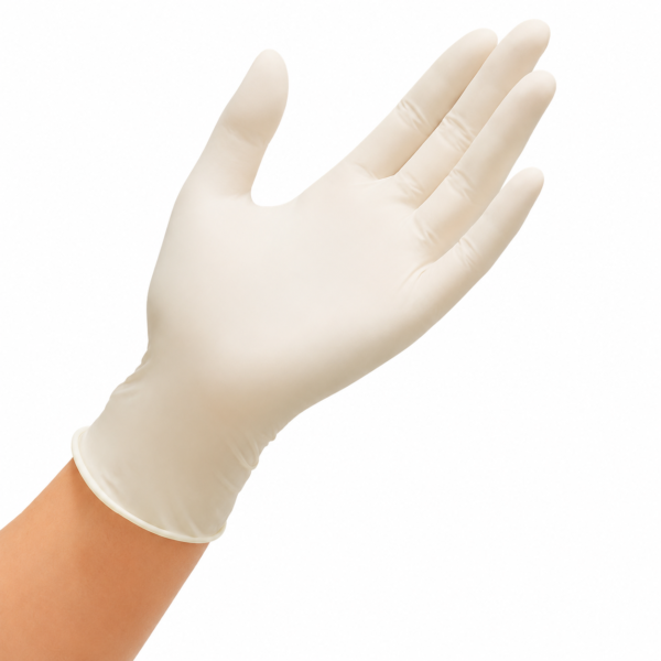 Latex Gloves Powder Free Medium