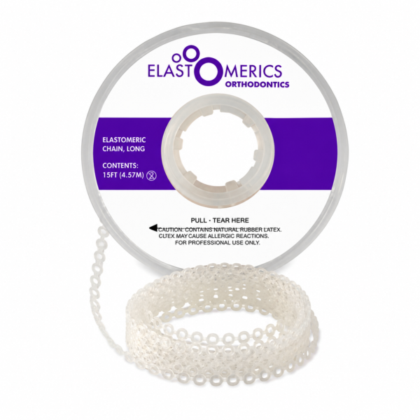 Elastomeric Chain Orthometric 4.5M Medium Pearl