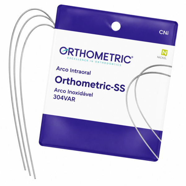 Orthometric SS Round Stainless Arch Wire 0.016 X 0.016 Lower