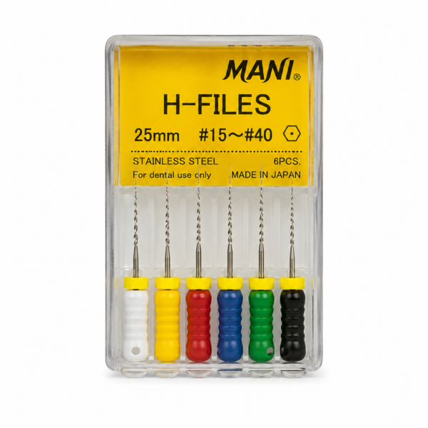 Mani H-Files #90-140 - 25 mm