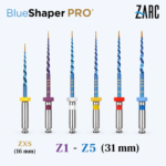 ZARC blueshaper pro 25mm 6 files (Zxs-Z5)