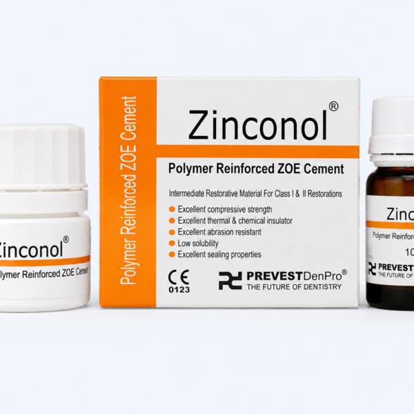 Prevest Zinconol Reinforced ZOE Cement 15g powder + 10ml Liquid